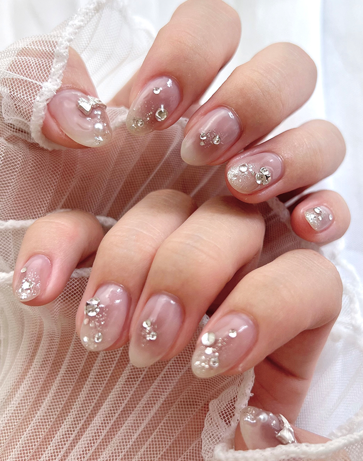 ギャラリー：チークネイル